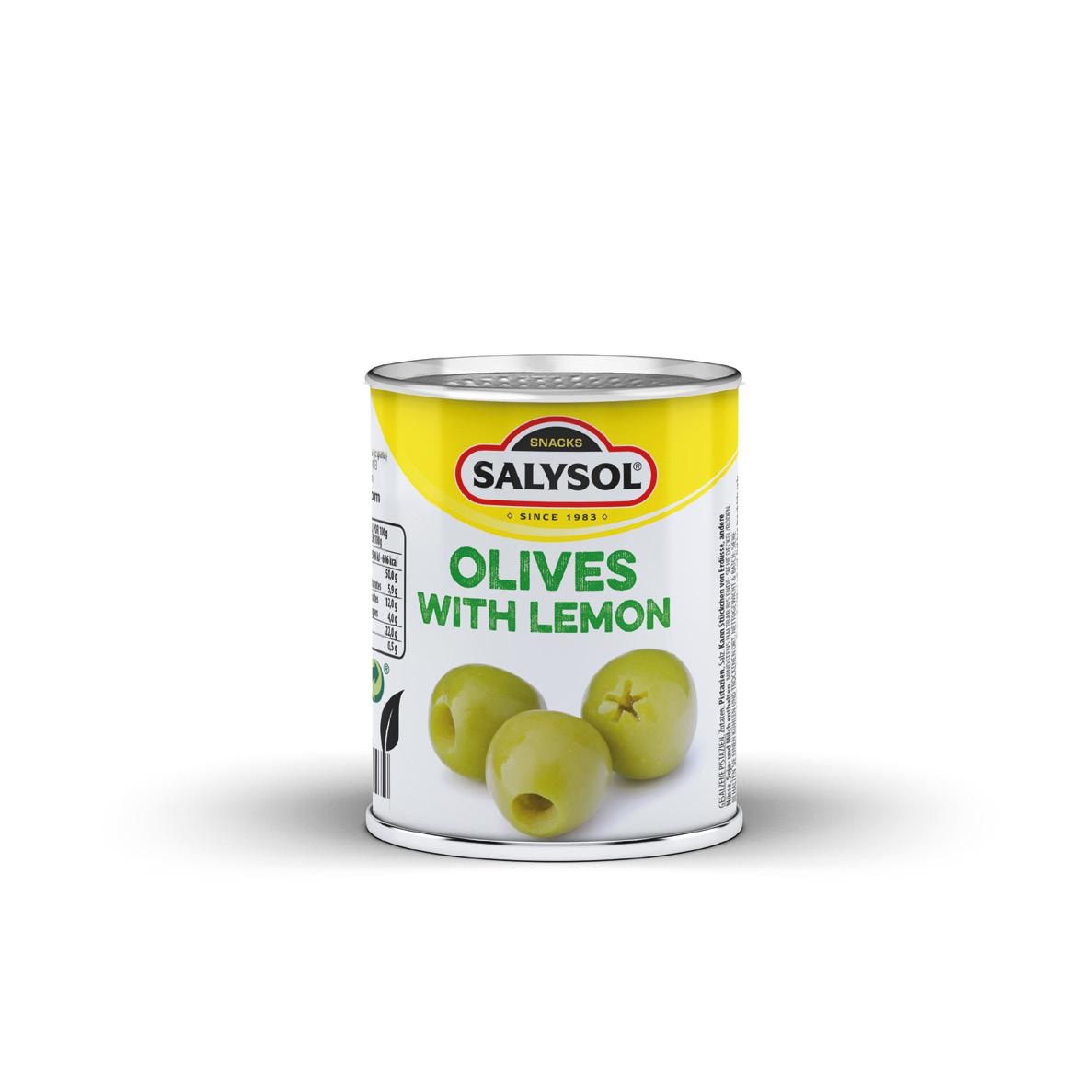 aceitunas con limon